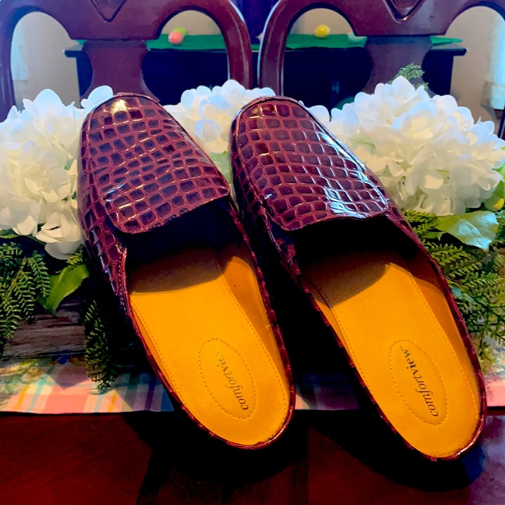 Comfort view mules Estelle#65467 sz 12WW